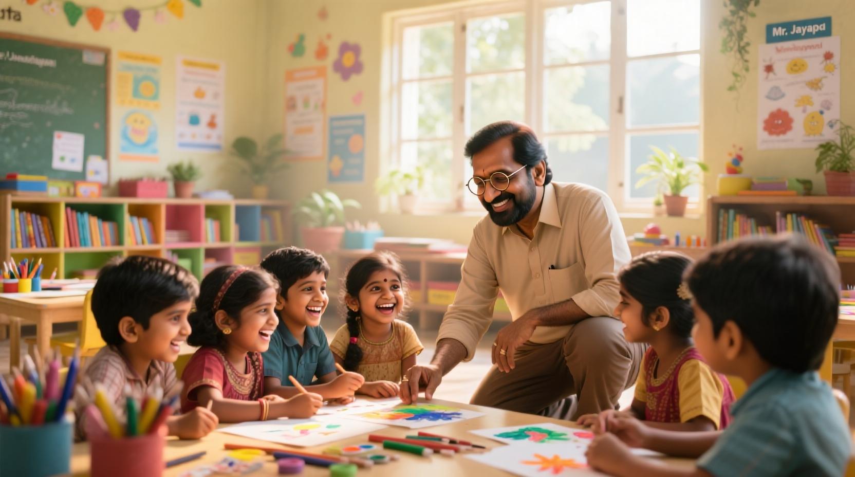 Mr. Jayapal: an example of children moulding children