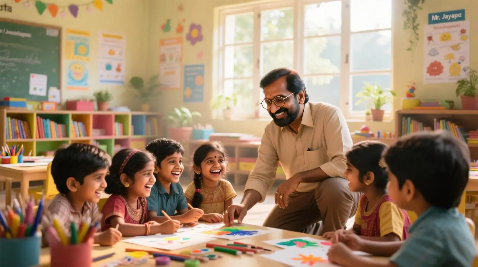 Mr. Jayapal: an example of children moulding children