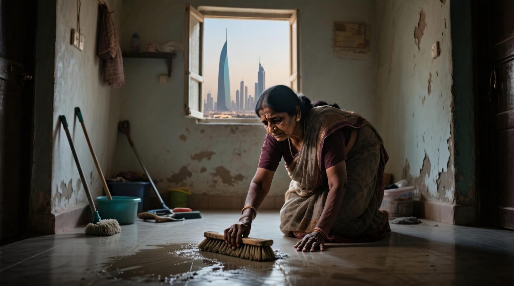 Story of Mrs. Parvathy- a migrant worker who was treated like a slave in Kuwait